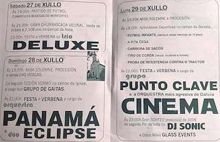 Fechas, información, programa, cartel, imágenes, mapa y ubicación de San Antón de Piñeira   en  Monforte de Lemos