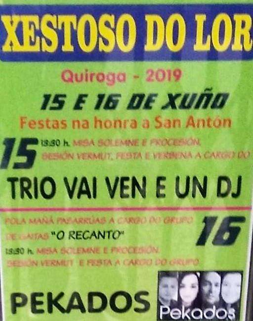San Antón de Xestoso de Lor (2024) en Quiroga