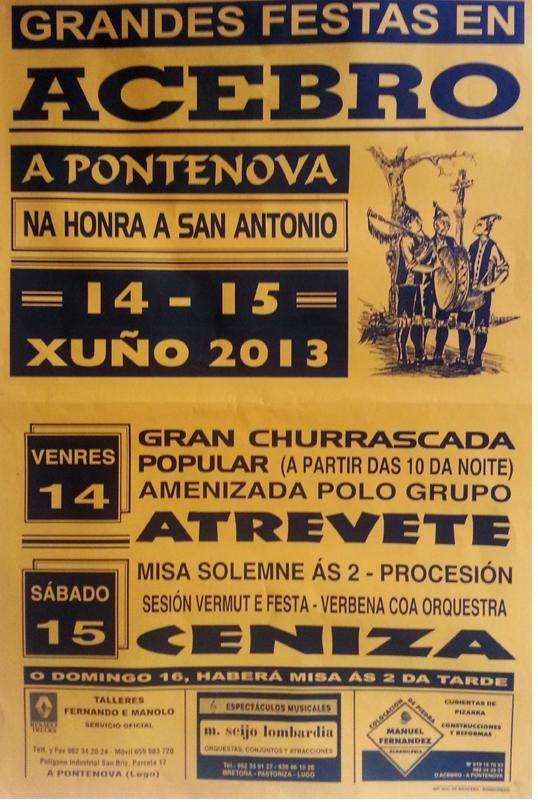 San Antonio de Acebro (2024) en A Pontenova