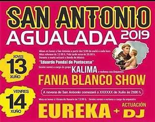 Fechas, información, programa, cartel, imágenes, mapa y ubicación de San Antonio de Agualada (2024)  en  Coristanco