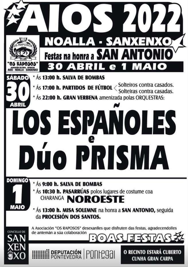 San Antonio de Aios en Sanxenxo