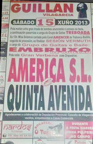 Fechas, información, programa, cartel, imágenes, mapa y ubicación de San Antonio de Guillán (2024)  en  Vilagarcía de Arousa