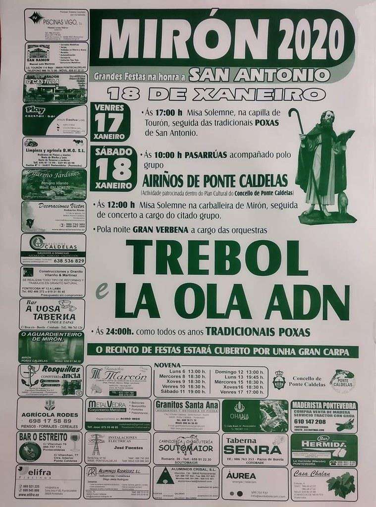 San Antonio de Mirón en Ponte Caldelas