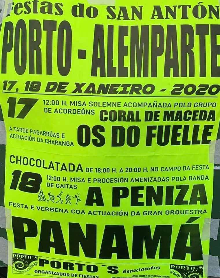 San Antonio de Porto  en Vilar de Barrio