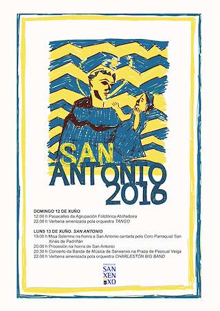 Fechas, información, programa, cartel, imágenes, mapa y ubicación de San Antonio (2024)  en  Sanxenxo