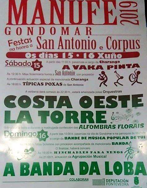 San Antonio y Corpus Christi de Mañufe (2024) en Gondomar