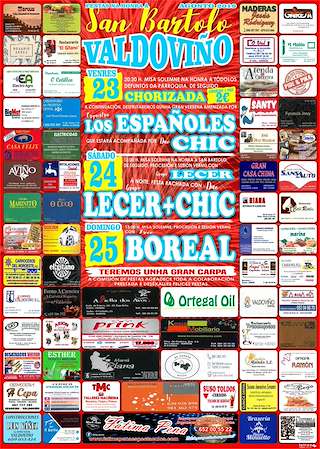Fechas, información, programa, cartel, imágenes, mapa y ubicación de San Bartolo  en  Valdoviño