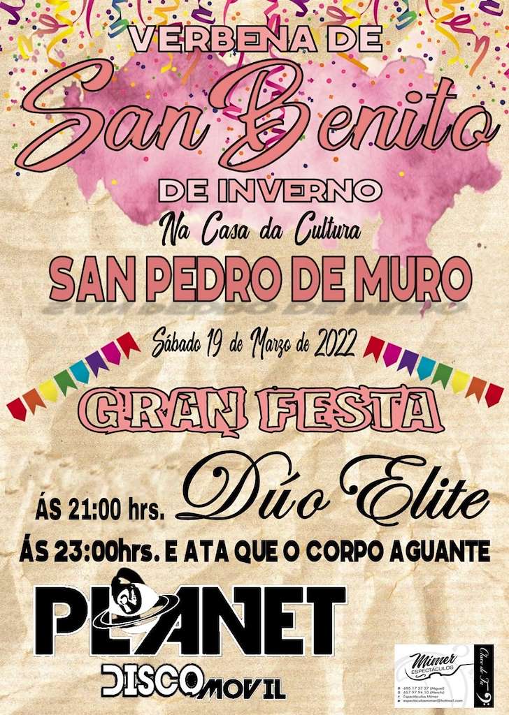 San Benito de Inverno de San Pedro de Muro en Porto do Son