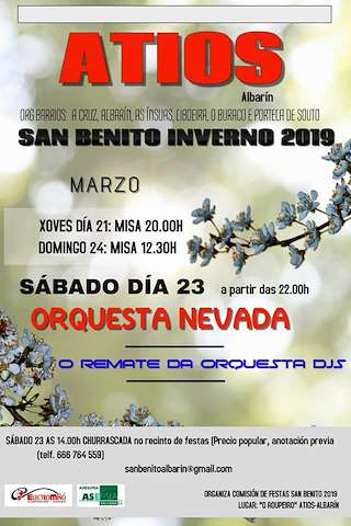 Fechas, información, programa, cartel, imágenes, mapa y ubicación de San Benito do Inverno de Atios  en  O Porriño