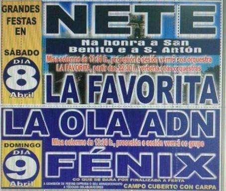 San Benito y San Antonio de Nete en Vilalba