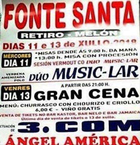 San Bieito de A Fonte Santa (2024) en Melón