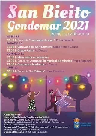Fechas, información, programa, cartel, imágenes, mapa y ubicación de San Bieito (2024)  en  Gondomar