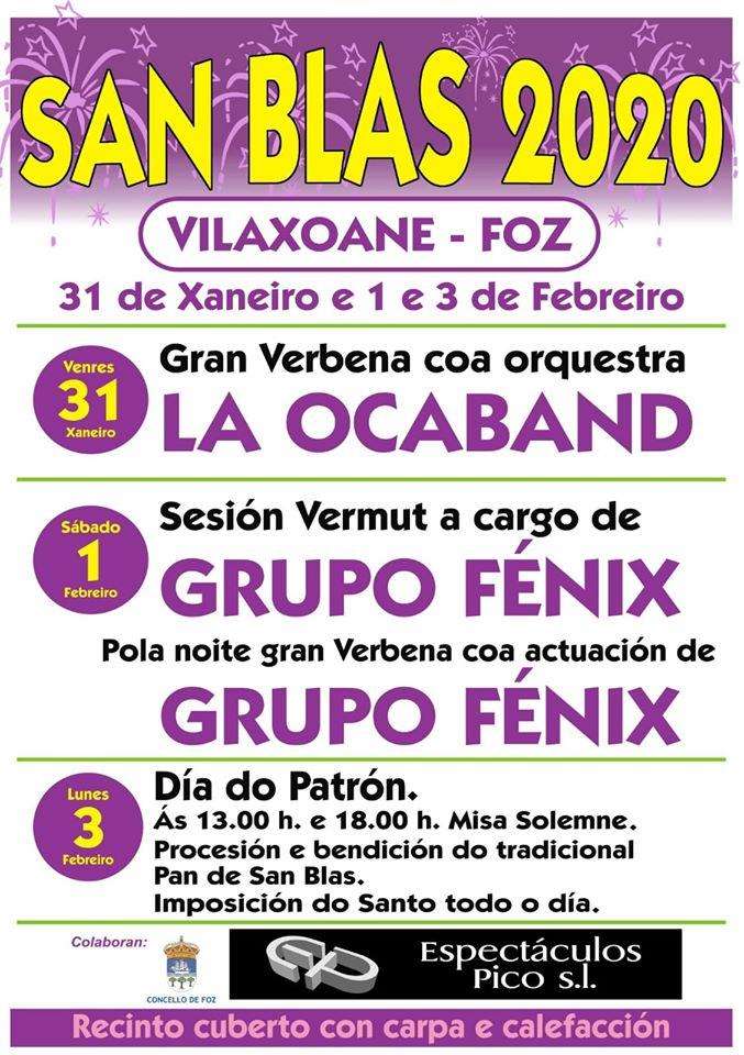 San Blas de Vilaxoane en Foz