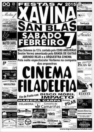 Fechas, información, programa, cartel, imágenes, mapa y ubicación de San Blas de Xaviña  en  Camariñas