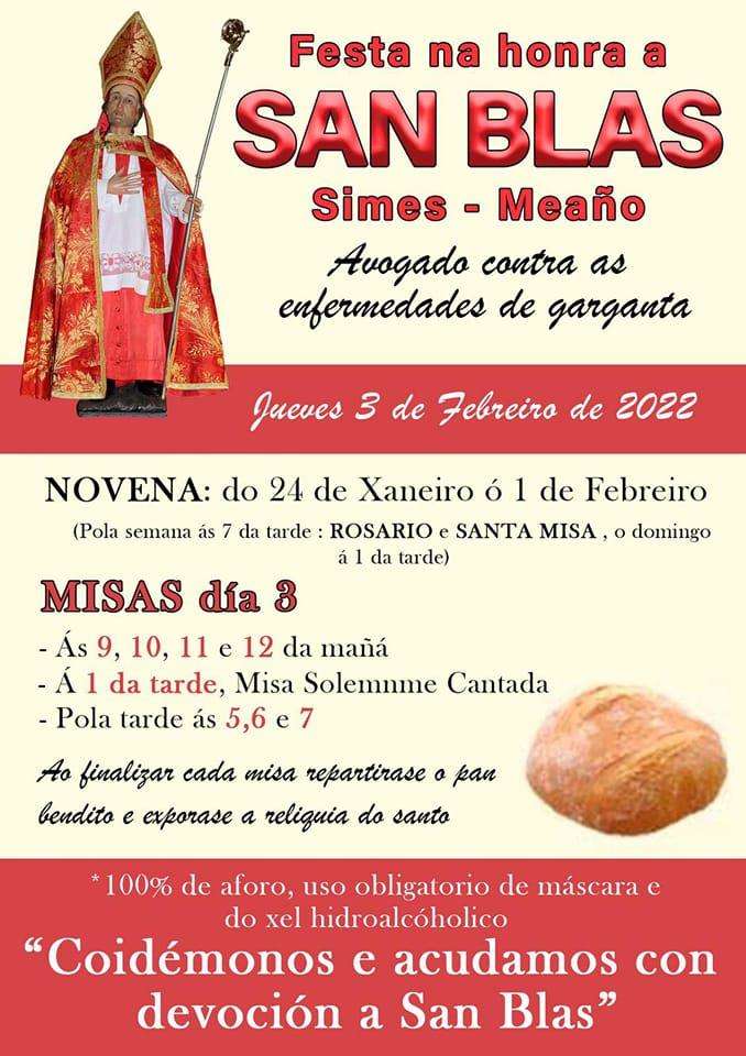 San Brais de Simes en Meaño