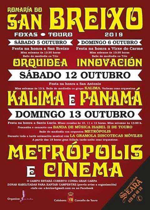 San Breixo de Foxás en Touro