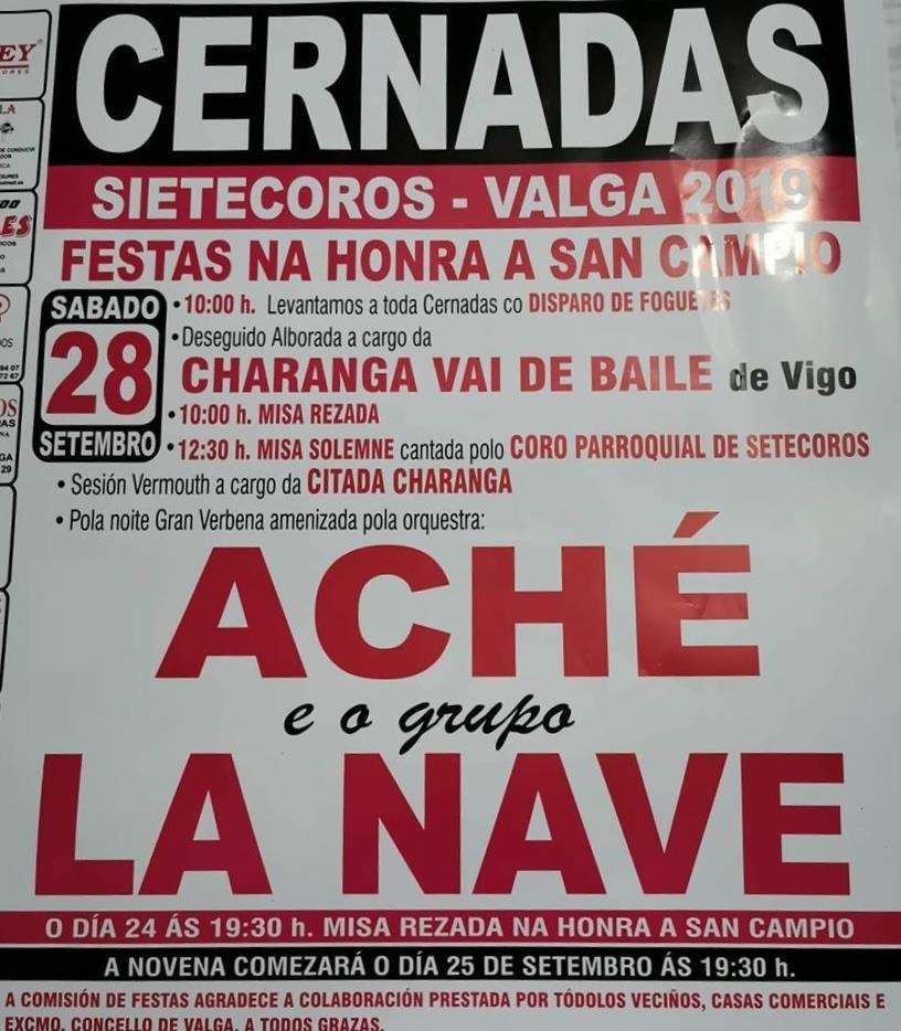San Campio de Cernadas en Valga