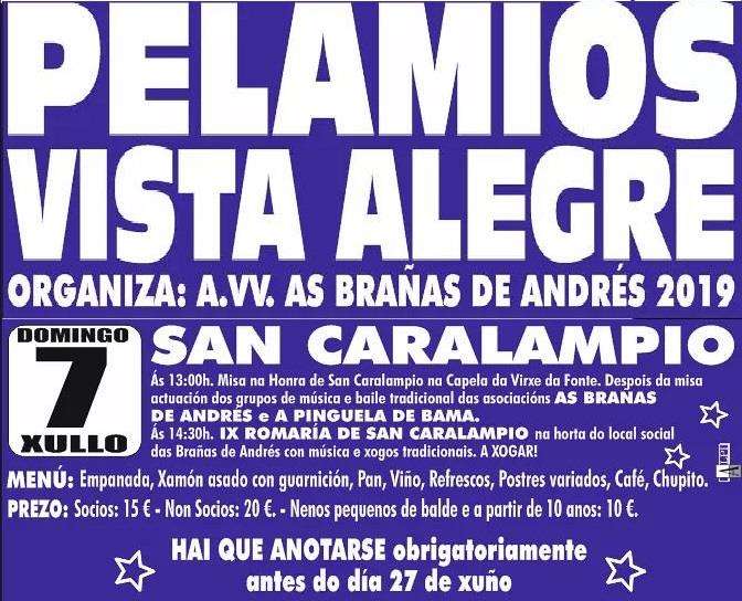 San Caralampio de Pelamios (2024) en Santiago de Compostela