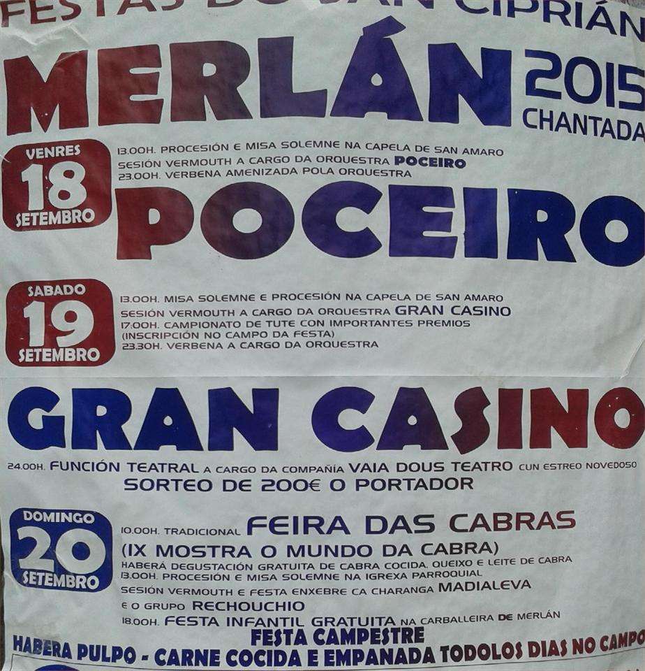 San Ciprián de Merlán - Feira das Cabras en Chantada