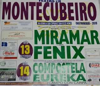 Fechas, información, programa, cartel, imágenes, mapa y ubicación de San Ciprián y Ecce Homo de Montecubeiro  en  Castroverde