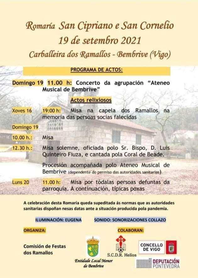 San Cipriano y San Cornelio de Bembrive en Vigo