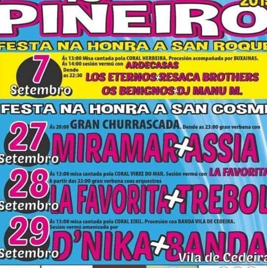 San Cosme de Piñeiro en Cedeira