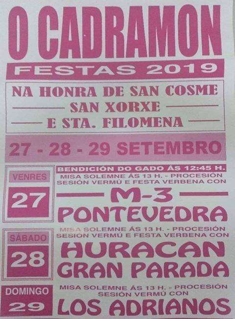 San Cosme, San Xurxo e Santa Filomena de Cadramón en O Valadouro