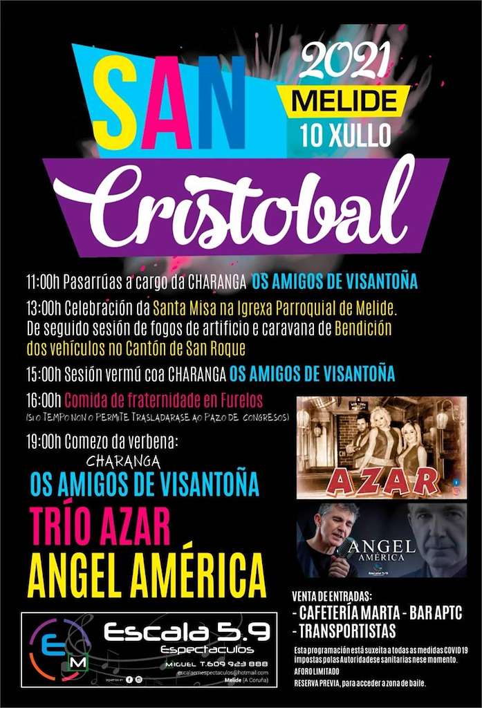 San Cristóbal (2024) en Melide
