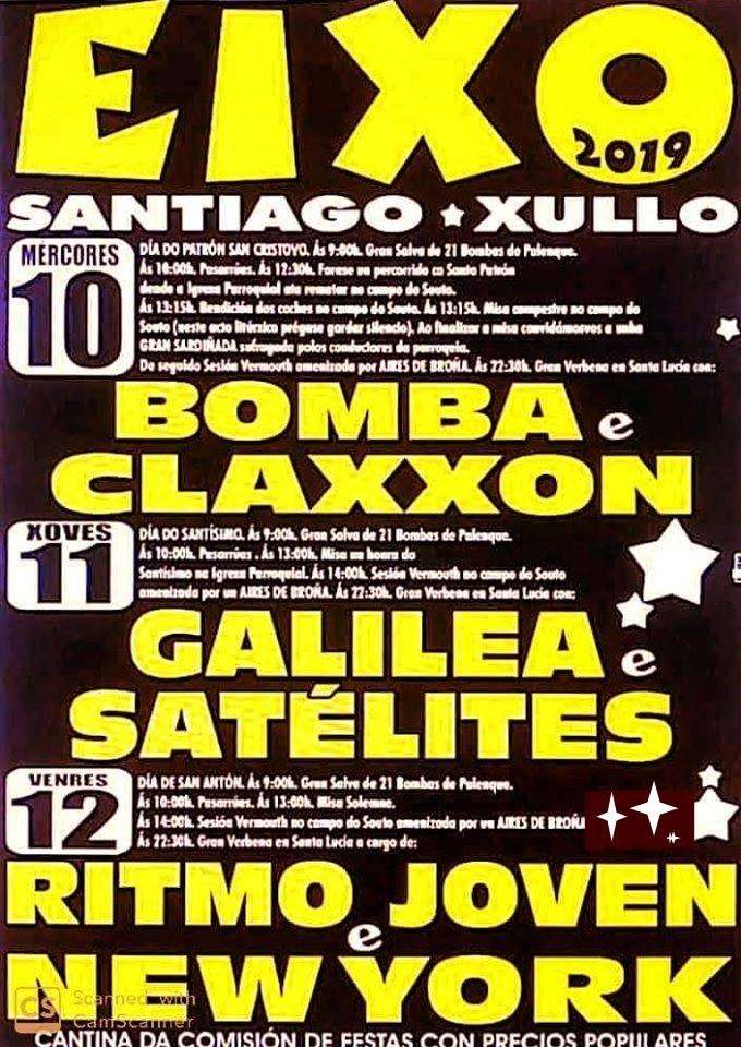 San Cristovo, Santísimo e San Antón do Eixo (2024) en Santiago de Compostela