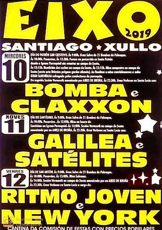 Fechas, información, programa, cartel, imágenes, mapa y ubicación de San Cristovo, Santísimo e San Antón do Eixo (2024)  en  Santiago de Compostela