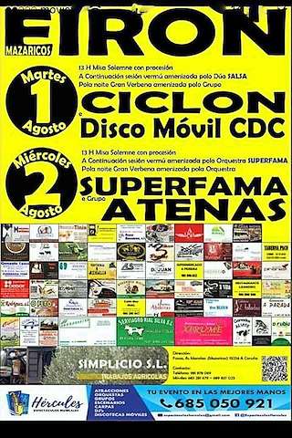 Fechas, información, programa, cartel, imágenes, mapa y ubicación de San Félix y San Antonio de Eirón  en  Mazaricos