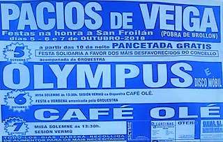 Fechas, información, programa, cartel, imágenes, mapa y ubicación de San Froilán de Pacios de Veiga  en  A Pobra do Brollón