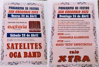 Fechas, información, programa, cartel, imágenes, mapa y ubicación de San Gregorio de Paradela  en  Meis
