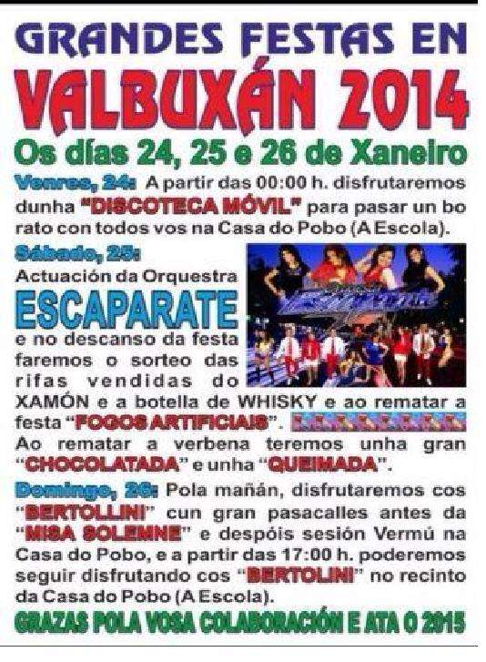 San Ildefonso de Valbuxán en O Bolo