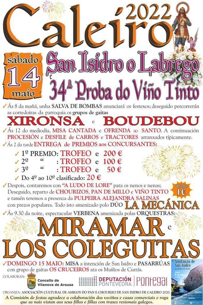 San Isidro Labrador de Caleiro en Vilanova de Arousa
