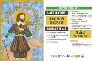 Fechas, información, programa, cartel, imágenes, mapa y ubicación de San Isidro Labrador  en  Rois