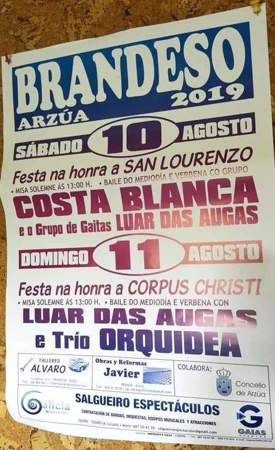 San Lourenzo de Brandeso en Arzúa