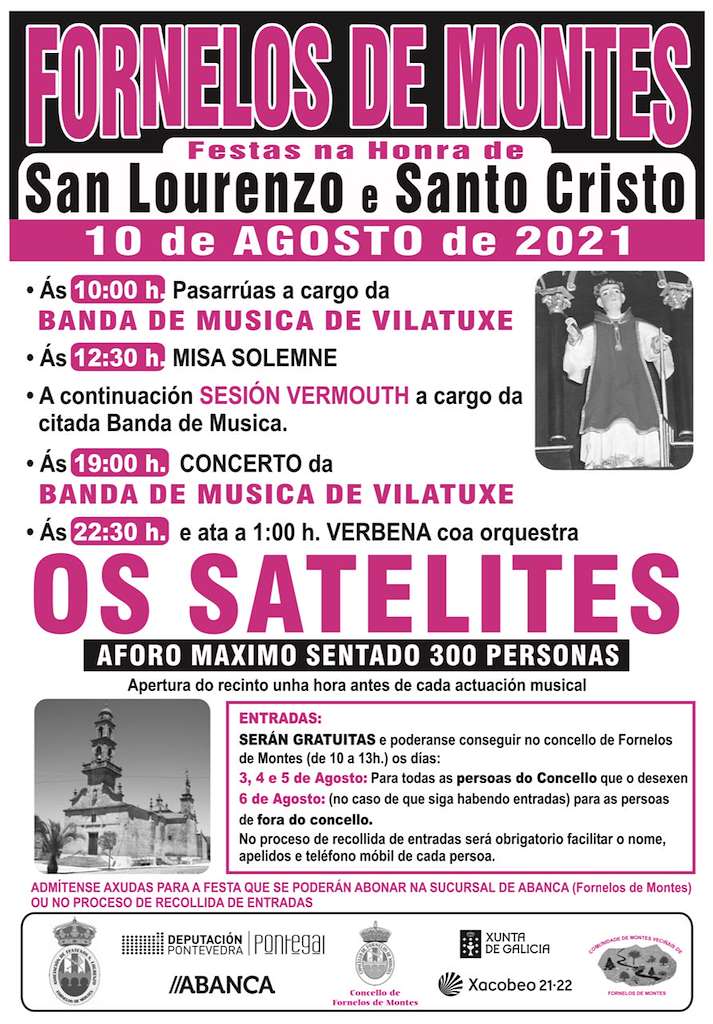 San Lourenzo e Santo Cristo en Fornelos de Montes