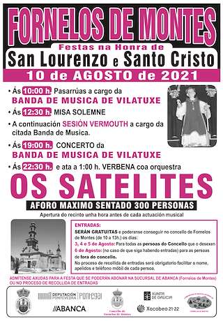 Fechas, información, programa, cartel, imágenes, mapa y ubicación de San Lourenzo e Santo Cristo  en  Fornelos de Montes
