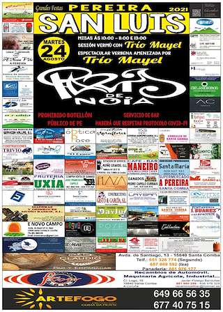 Fechas, información, programa, cartel, imágenes, mapa y ubicación de San Luis de A Pereira (2024)  en  Santa Comba