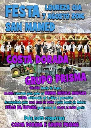 Fechas, información, programa, cartel, imágenes, mapa y ubicación de San Mamed de Loureza  en  Oia