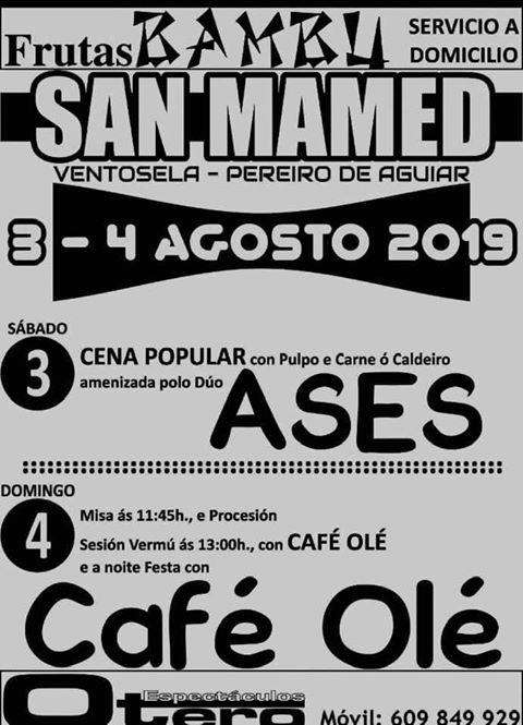 San Mamed de Ventosela en O Pereiro de Aguiar
