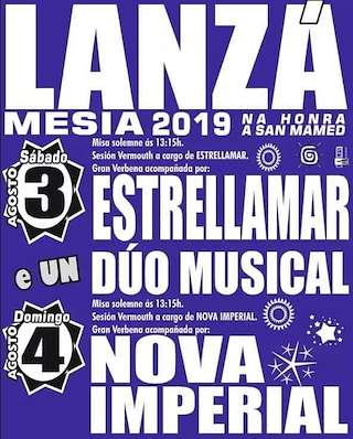 Fechas, información, programa, cartel, imágenes, mapa y ubicación de San Mamede de Lanzá  en  Mesía