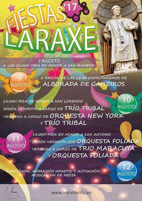 San Mamede, San Lorenzo y Corpus Christi de Laraxe en Cabanas