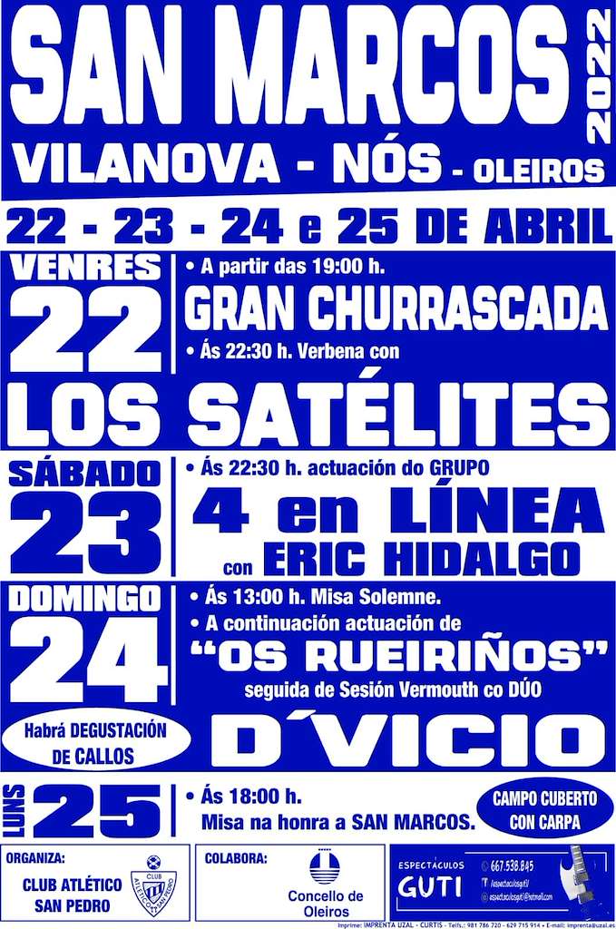 San Marcos de Vilanova en Oleiros