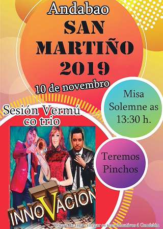 Fechas, información, programa, cartel, imágenes, mapa y ubicación de San Martiño de Andabao  en  Boimorto