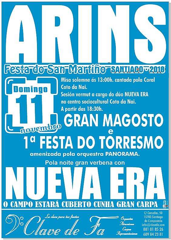 San Martiño de Aríns en Santiago de Compostela