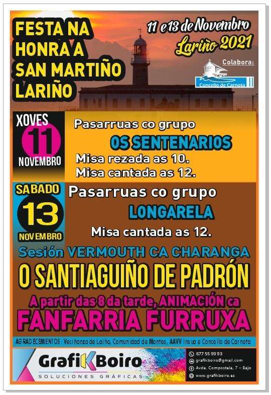 San Martiño de Lariño en Carnota