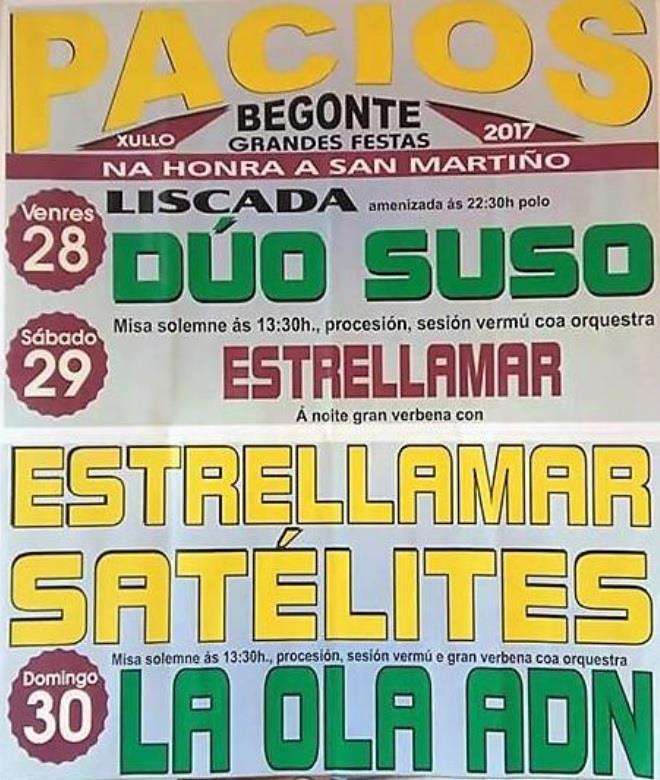 San Martiño de Pacios  en Begonte