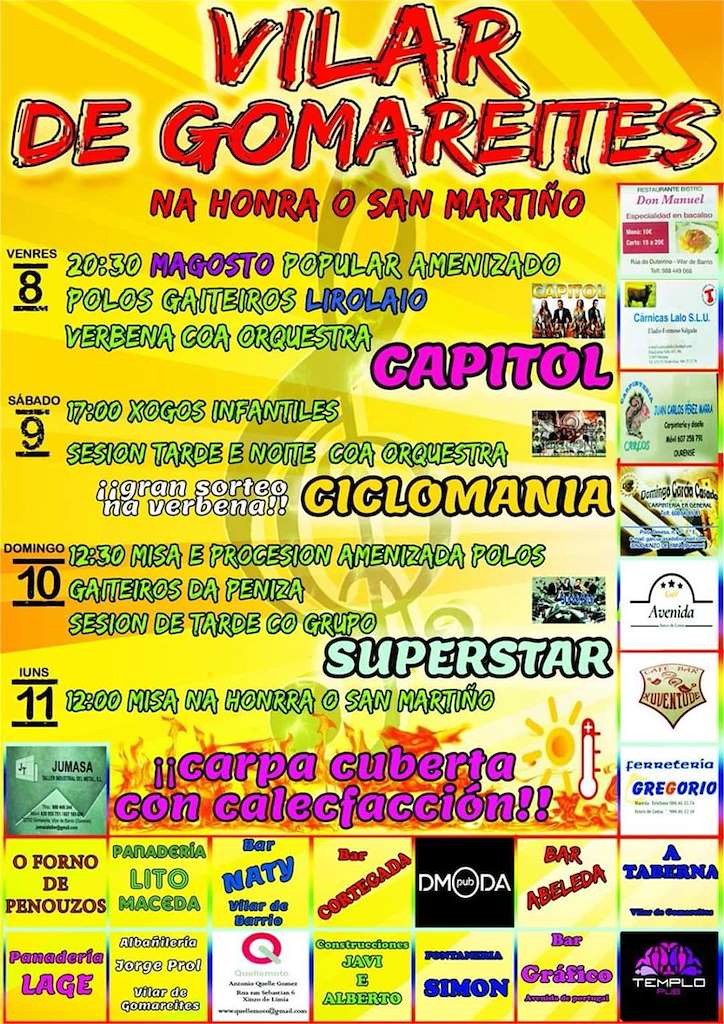 San Martiño de Vilar de Gomareites en Vilar de Barrio